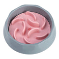 Slow Feeder Dog Bowl Set - Anti-Choke Puzzle Feeder Insert & Bowl for Healthy Eating Habits(pink)