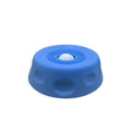 Blue Silicone Dog Liquid Lick Bowl with Floating Fun Ball - Interactive Slow Feeder & Anti-Slip Calming Pet Bowl for Dogs and Cats
